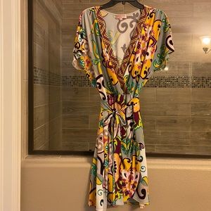 Hale Bob Jersey Dress Size L